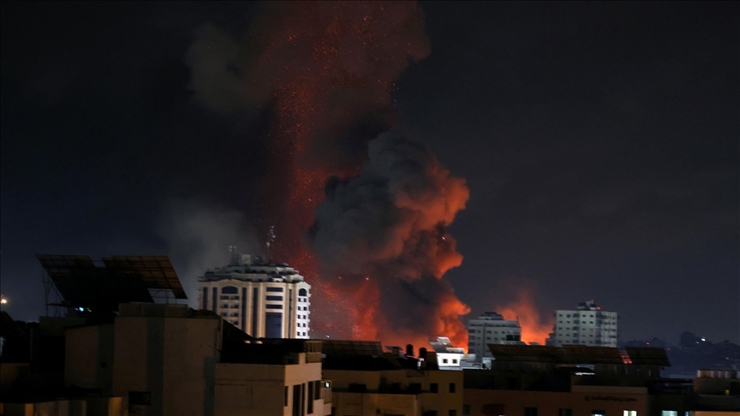 استشهاد صحفيين اثنين وإصابة آخرين في قصف إسرائيلي غربي غزة