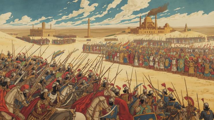 معركة مؤتة بطولة المسلمين أمام جيش الروم الهائل