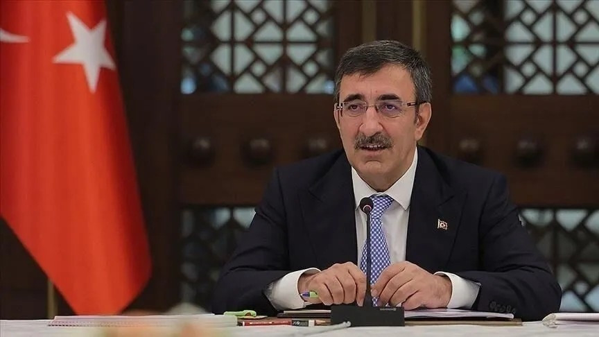 نائب الرئيس التركي جودت يلماز يشارك في مراسم تشييع خامنئي بطهران