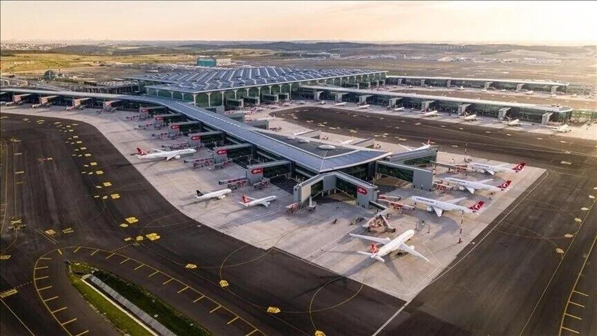 Istanbul Airport is the busiest in Europe, with an average of 1,603 flights per day