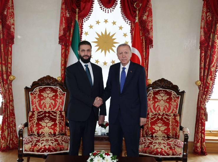 عاجل:الرئيس أردوغان يستقبل الرئيس السوري أحمد الشرع