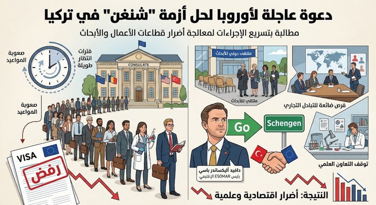 دعوة عاجلة لأوروبا لحل أزمة "شنغن" في تركيا