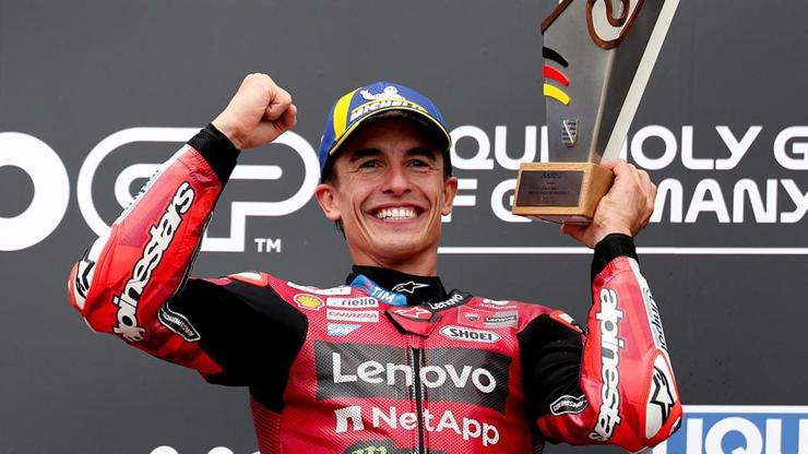 مارك ماركيز يفوز بجائزة ألمانيا الكبرى في MotoGP