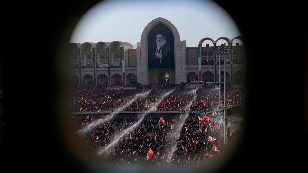 The second day of Khamenei's funeral in Tehran...a funeral prayer amid chants of revenge
