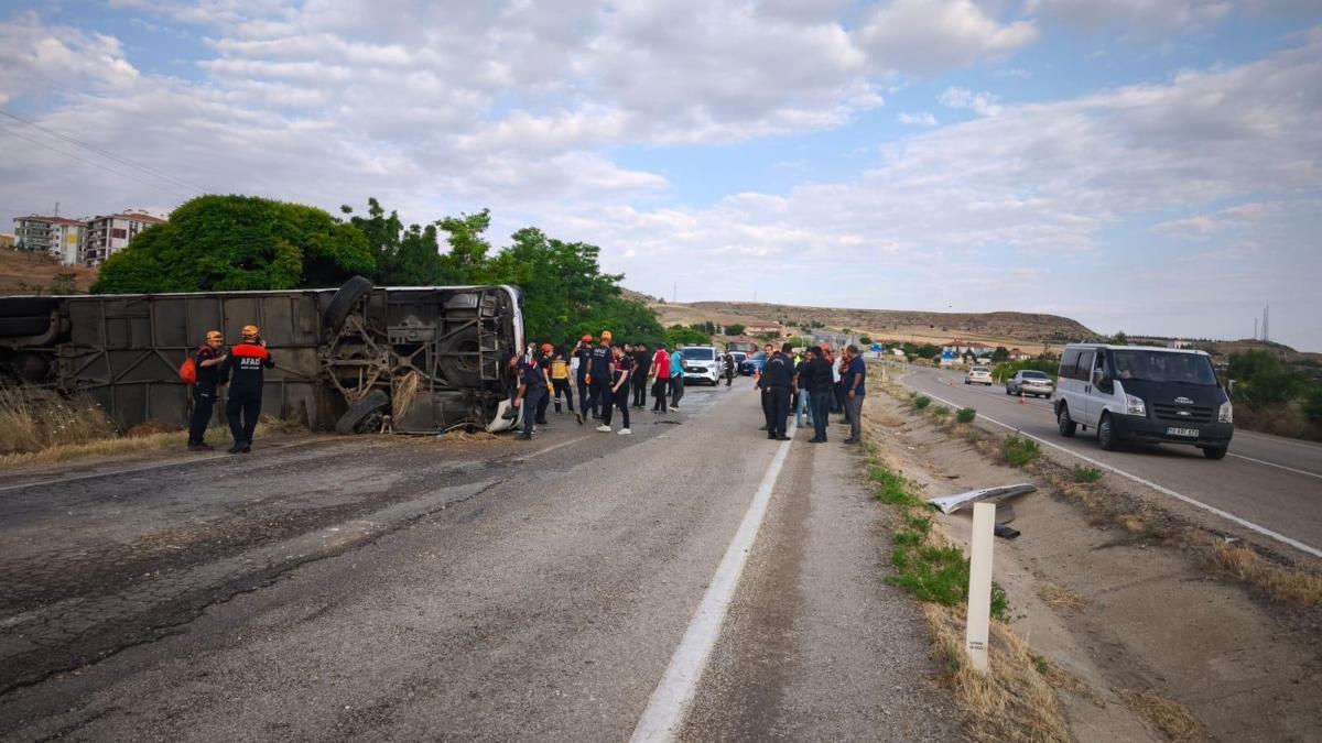 Kerik Qala otobüs kazasında ölü sayısı 1'e, yaralı sayısı 40'a yükseldi