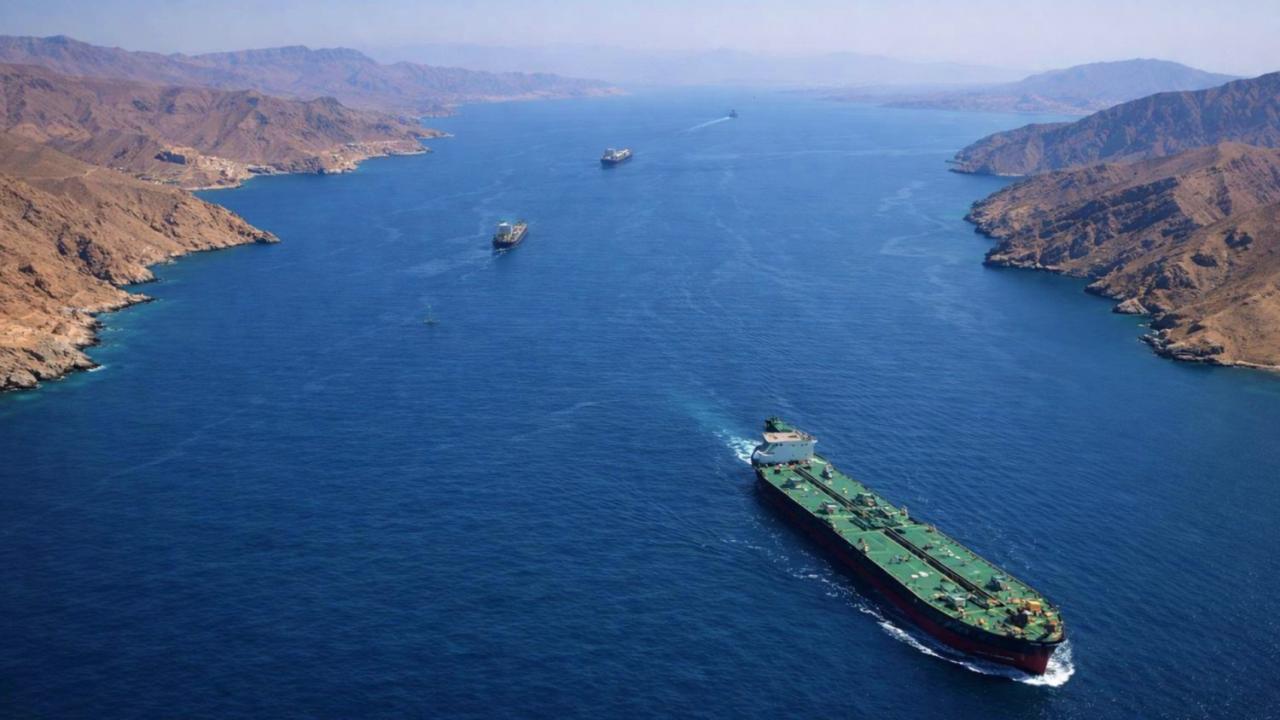 US officials: Iran struck two commercial ships with missiles in the Strait of Hormuz