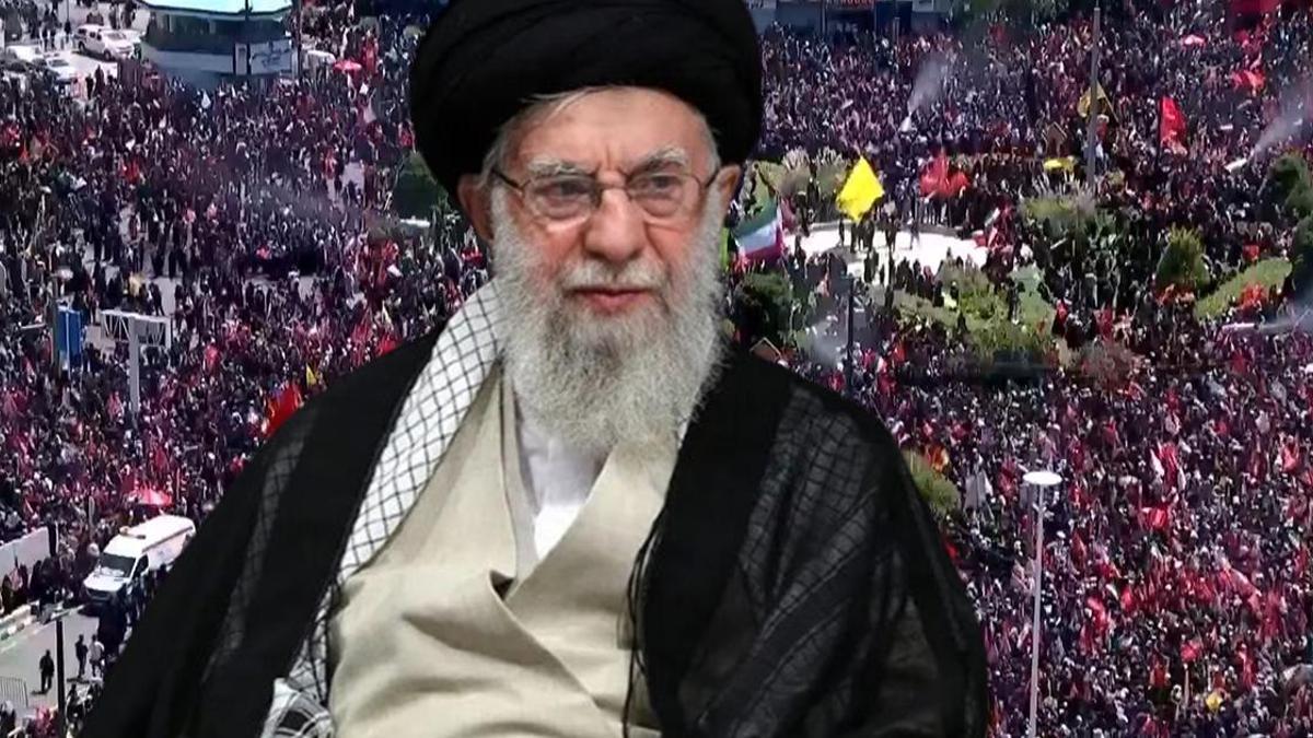 Hamaney'in naaşı son veda töreni için Meşhed'e ulaştı