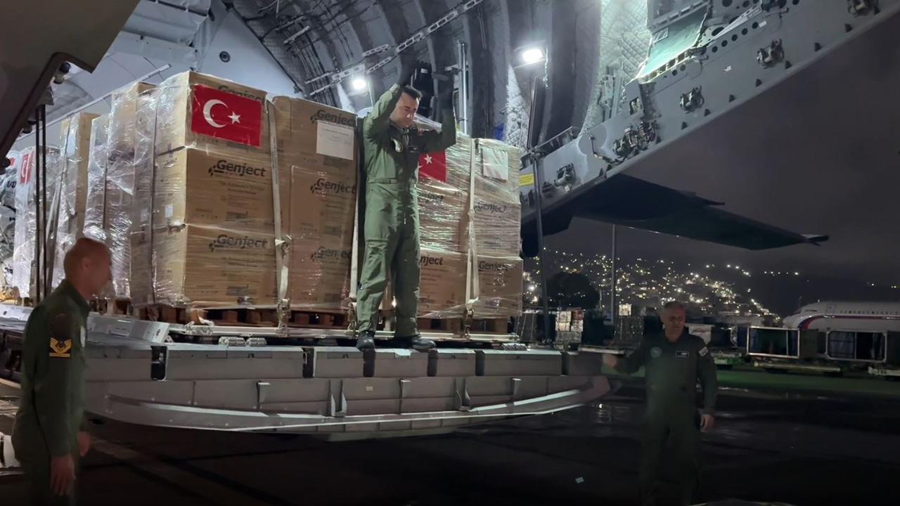 Venezuela'ya 30 ton Türk insani yardımı ulaştı