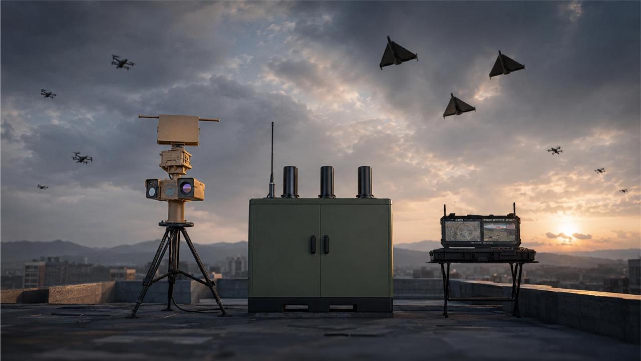Turkish national anti-drone systems form an air shield at the NATO summit